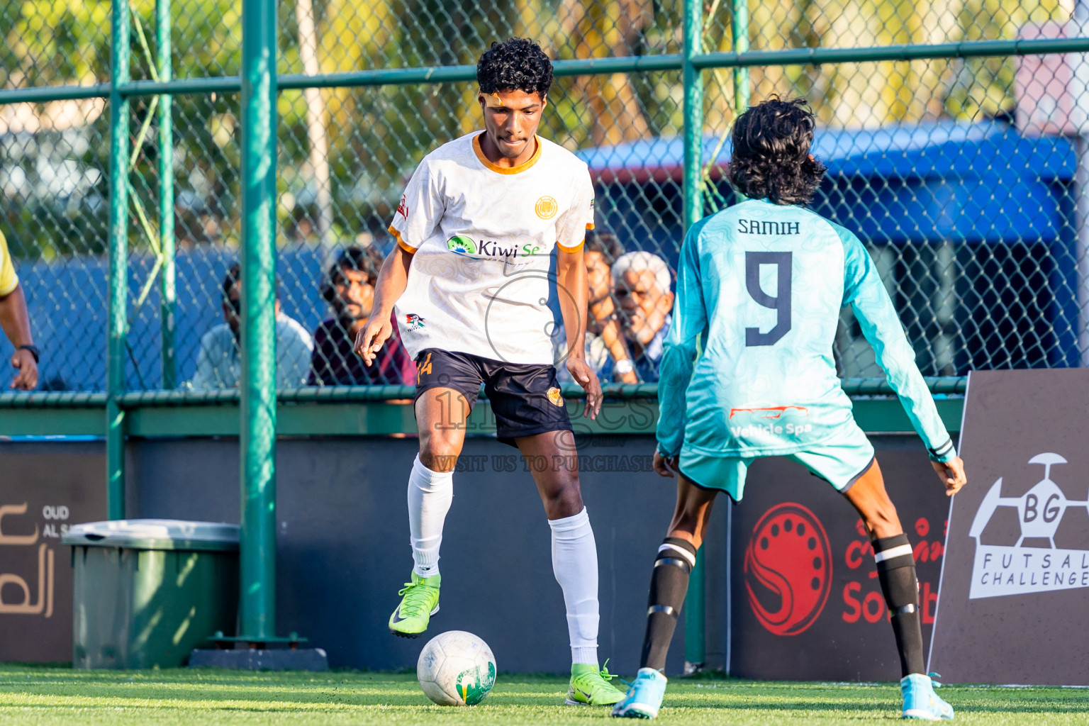 Day 7 of BG Futsal Challenge 2025 was held in BG Futsal Ground on Saturday , 8th March 2024, in Male', Maldives Photos: Nausham Waheed / images.mv