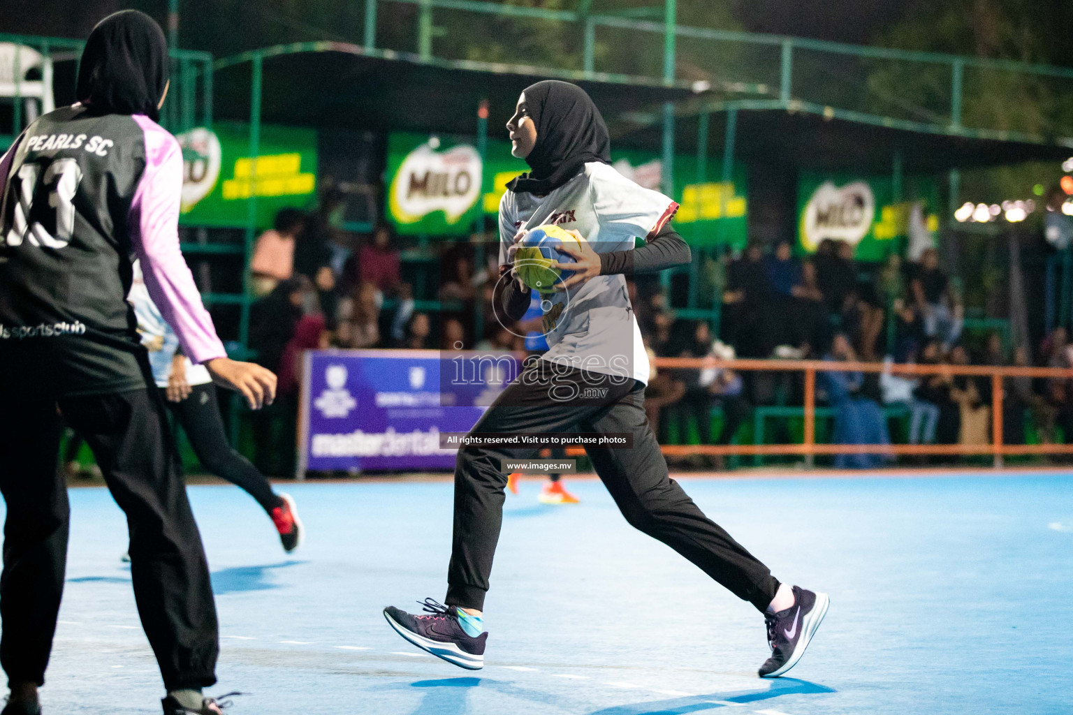 Day 5 of 6th MILO Handball Maldives Championship 2023, held in Handball ground, Male', Maldives on Friday, 24th May 2023 Photos: Shuu Abdul Sattar/ Images.mv