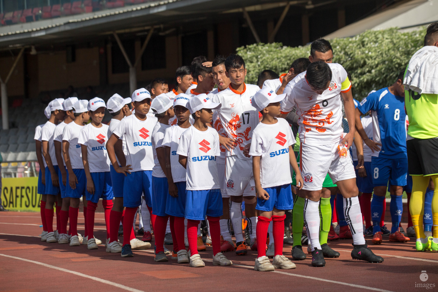 Nepal vs Bhutan in SAFF Suzuki Cup 2018 in Dhaka, Bangladesh, Thursday, September 06, 2018. (Images.mv Photo/Ismail Thoriq)