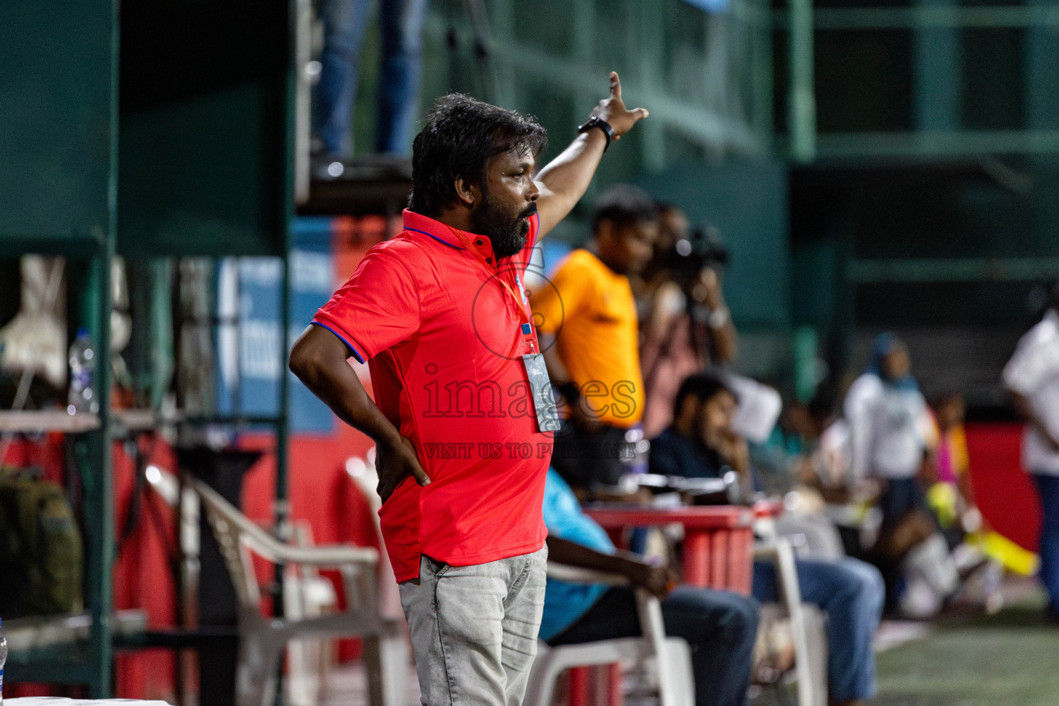 MIRA RC VS CLUB CVC in Club Maldives Classic 2024 held in Rehendi Futsal Ground, Hulhumale', Maldives on Sunday, 8th September 2024. 
Photos: Hassan Simah / images.mv