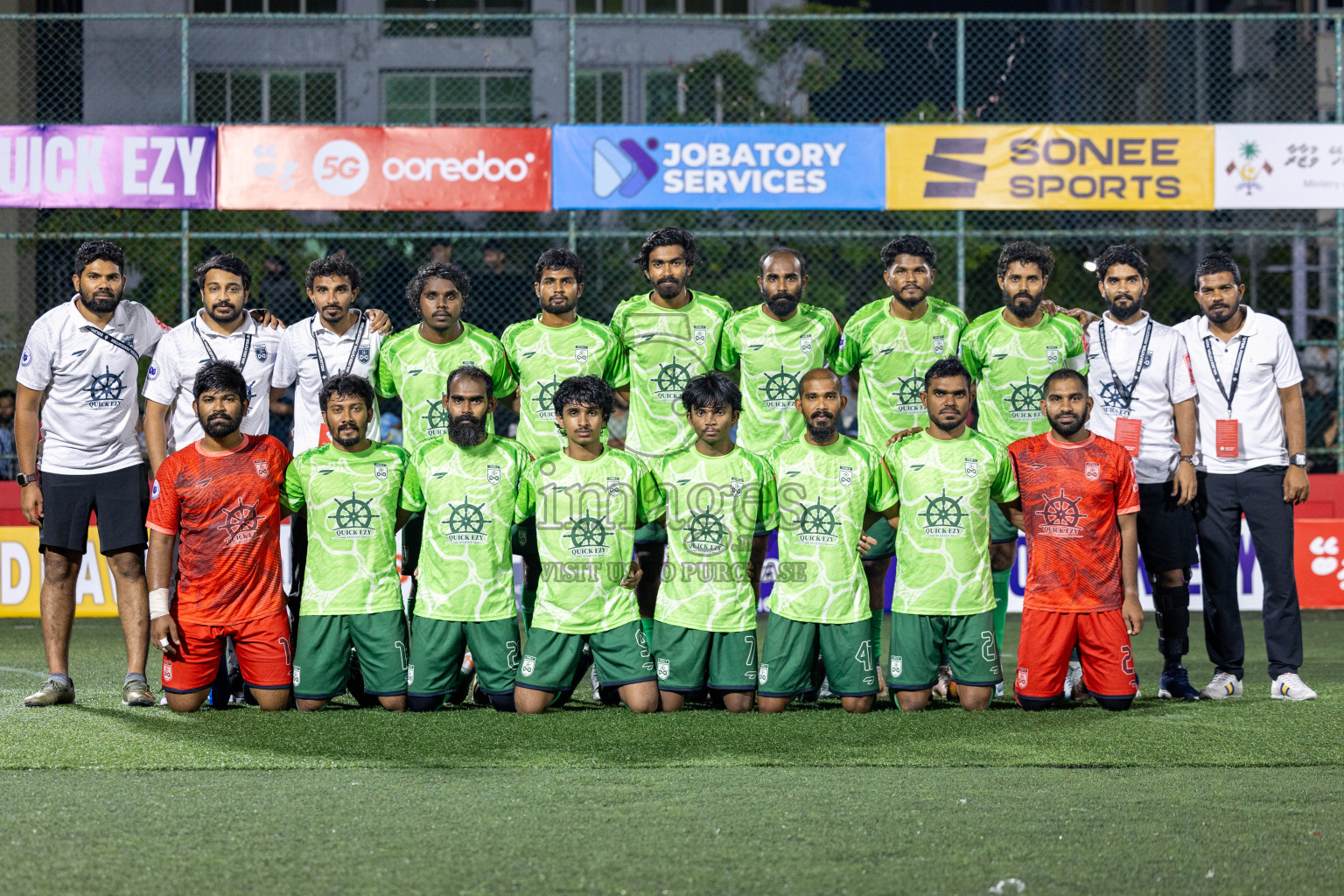 F. Biledhoo VS F. Magoodhoo in Day 7 of Golden Futsal Challenge 2025 was held on Saturday, 11th January 2025, in Hulhumale', Maldives Photos: Hassan Simah / images.mv