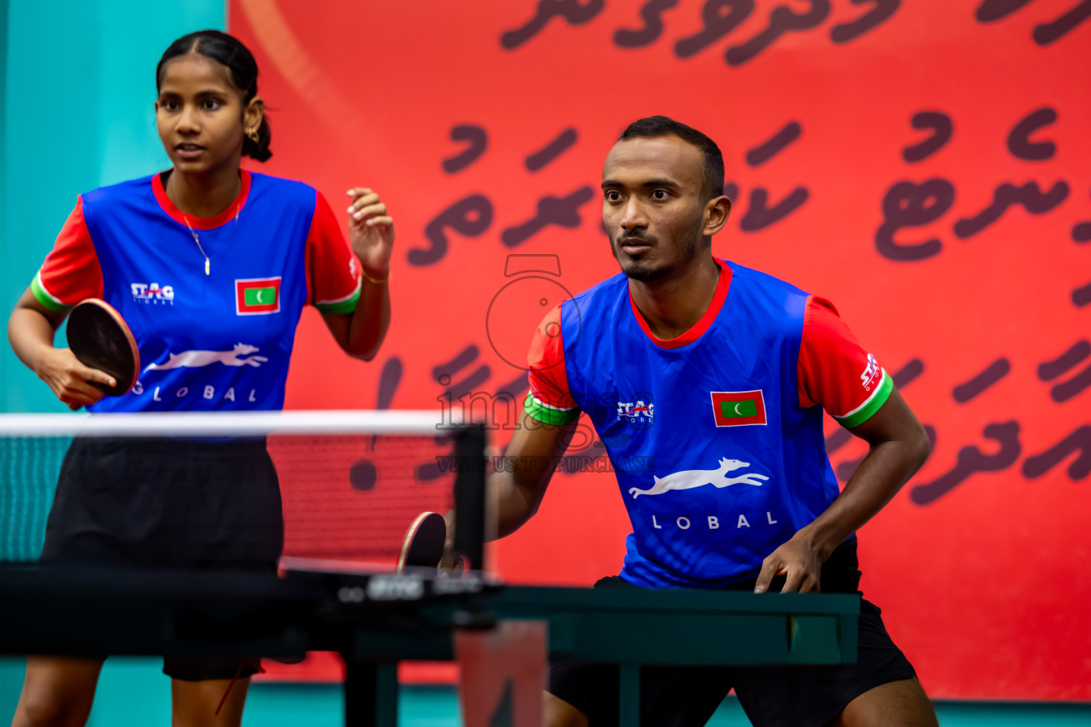 Day 1 of BML 63rd National Table Tennis Tournament 2025 was held on Monday, 25th August 2025 in Male' TT Hall, Male', Maldives. Photos: Nausham Waheed / images.mv