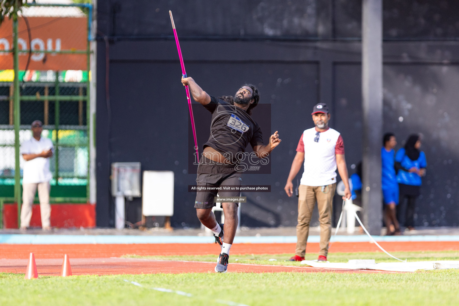 Day 1 of National Athletics Championship 2023 was held in Ekuveni Track at Male', Maldives on Thursday 23rd November 2023. Photos: Nausham Waheed / images.mv