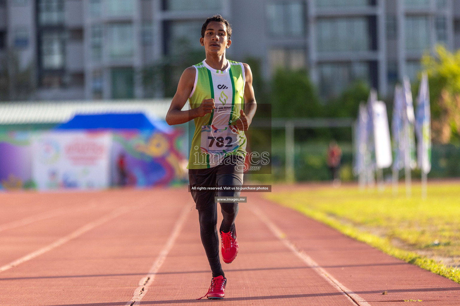 Day four of Inter School Athletics Championship 2023 was held at Hulhumale' Running Track at Hulhumale', Maldives on Wednesday, 17th May 2023. Photos: Nausham Waheed / images.mv