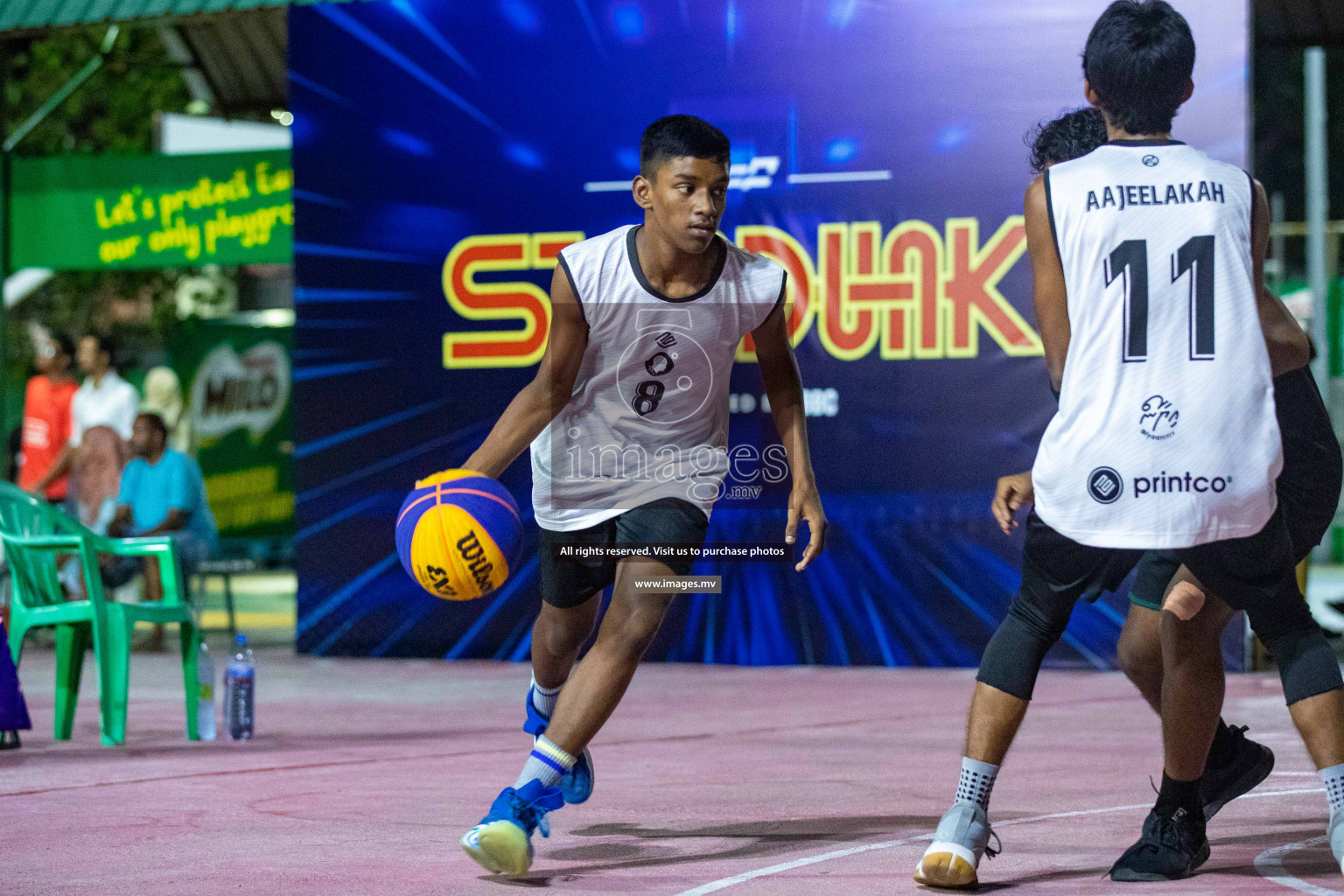 Day3 of Slamdunk by Sosal on 14th April 2023 held in Male'. Photos: Nausham waheed /images.mv