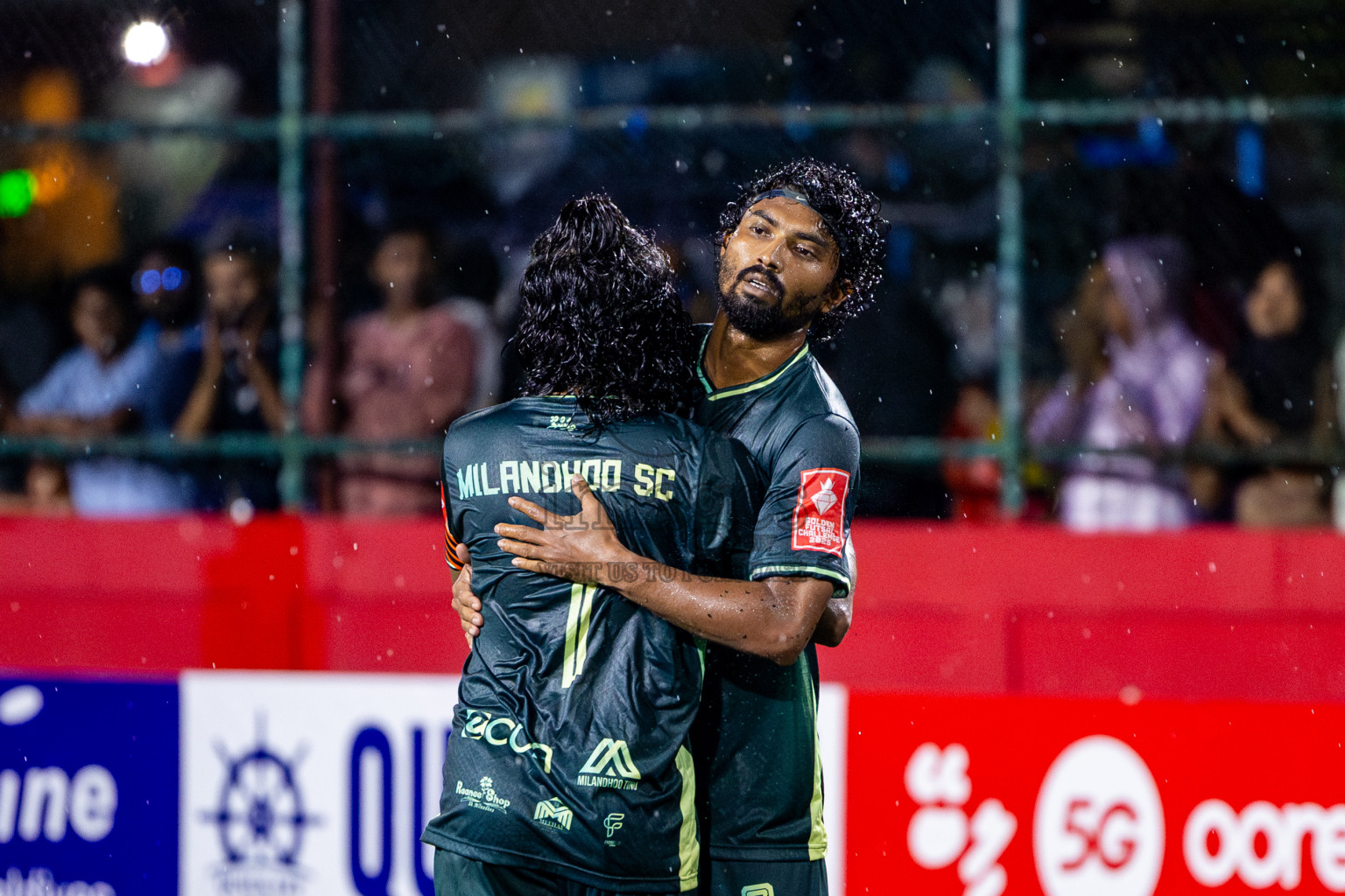 Sh Milandhoo VS Sh Maroshi in Day 6 of Golden Futsal Challenge 2025 on Friday, 6th January 2025, in Hulhumale', Maldives Photos: Nausham Waheed / images.mv