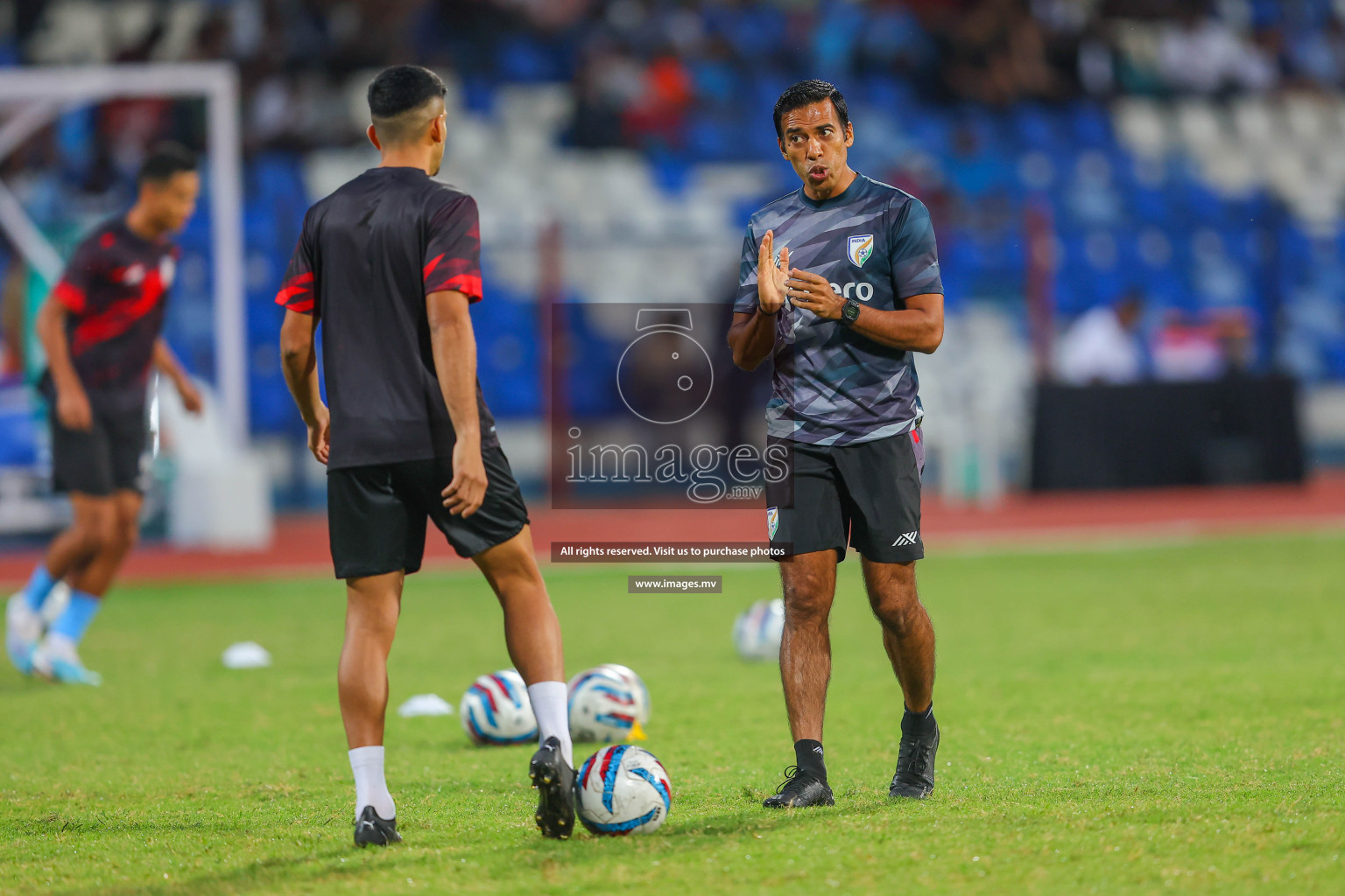 Lebanon vs India in the Semi-final of SAFF Championship 2023 held in Sree Kanteerava Stadium, Bengaluru, India, on Saturday, 1st July 2023. Photos: Nausham Waheed / images.mv