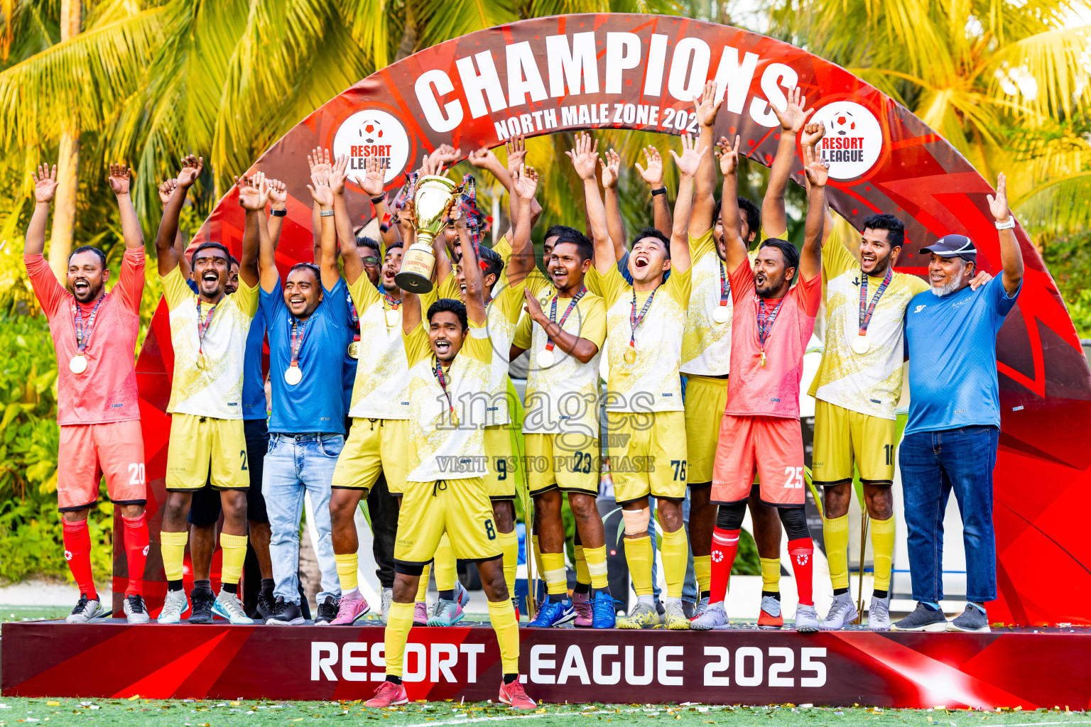 Jumeirah vs Varu in Final of Resort League 2025 (North Male Zone) was held on Saturday, 27th September 2025 in One And Only Reethi Rah Maldives Resort, Photos: Nausham Waheed / images.mv