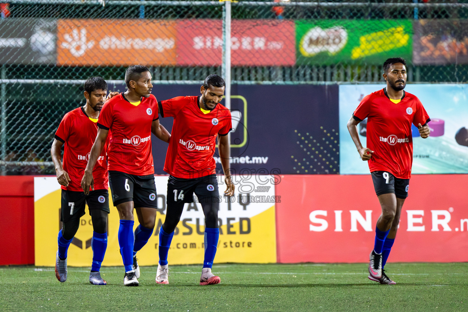 AVSEC vs POLICE in Club Maldives Cup 2024 held in Rehendi Futsal Ground, Hulhumale', Maldives on Tuesday, 24th September 2024. Photos: Shuu/ images.mv