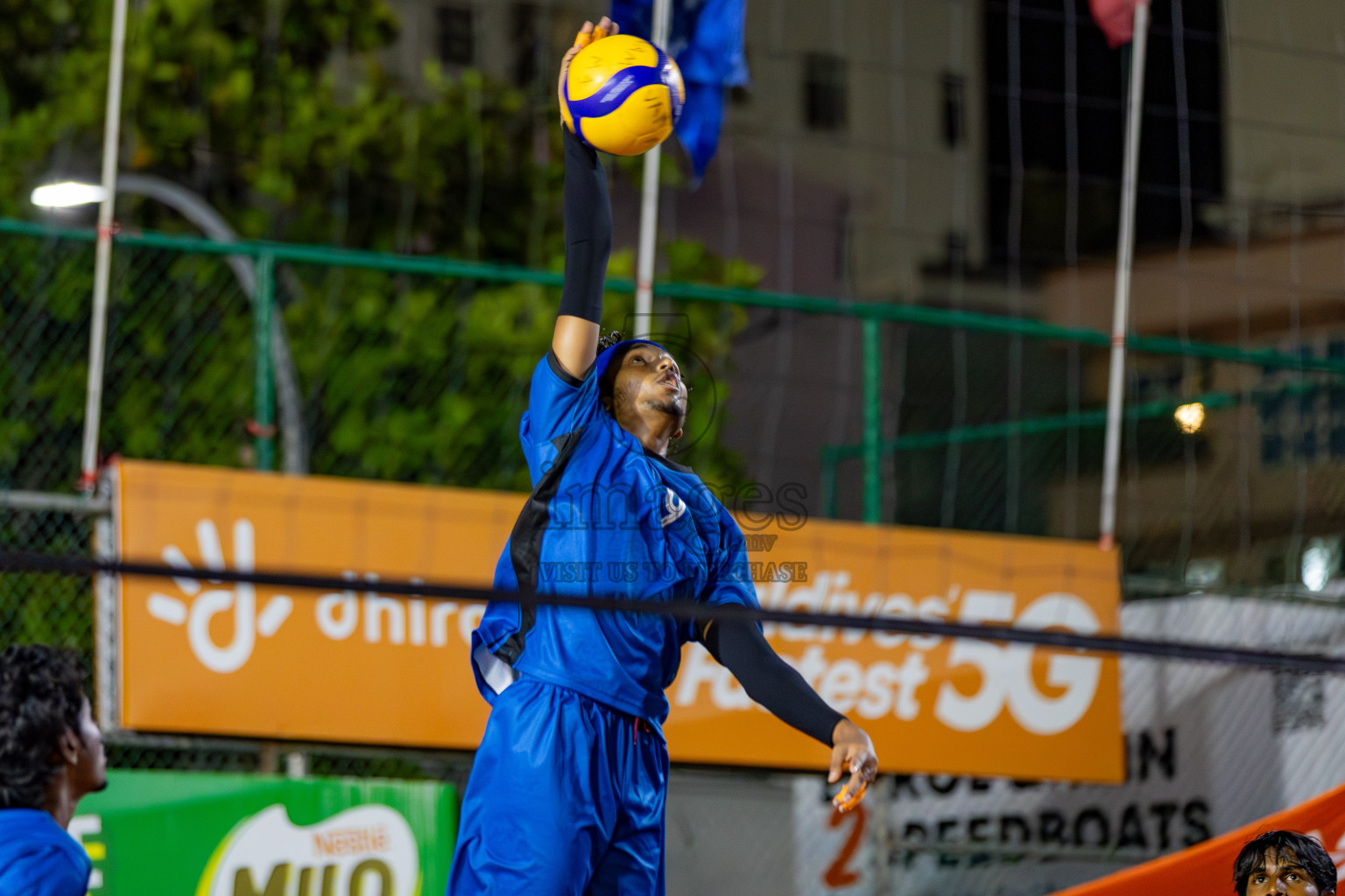Maathoda Sports Club vs Sports Club City in the Finals of Milo National Junior Volleyball Championship 2025 Men's Division was held on Sunday, 30th November 2025 at Ekuveni Turf Court Male', Maldives. Photos: Areef Adam / images.mv