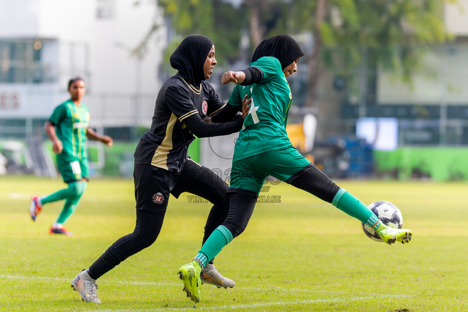 TC Sports Club vs Maziya Sports and Recreation  in FAM Women’s League 2025 held in Henveiru Football ground, Male', Maldives on Thursday, 11th December 2025. Photos: Nausham Waheed / Images.mv