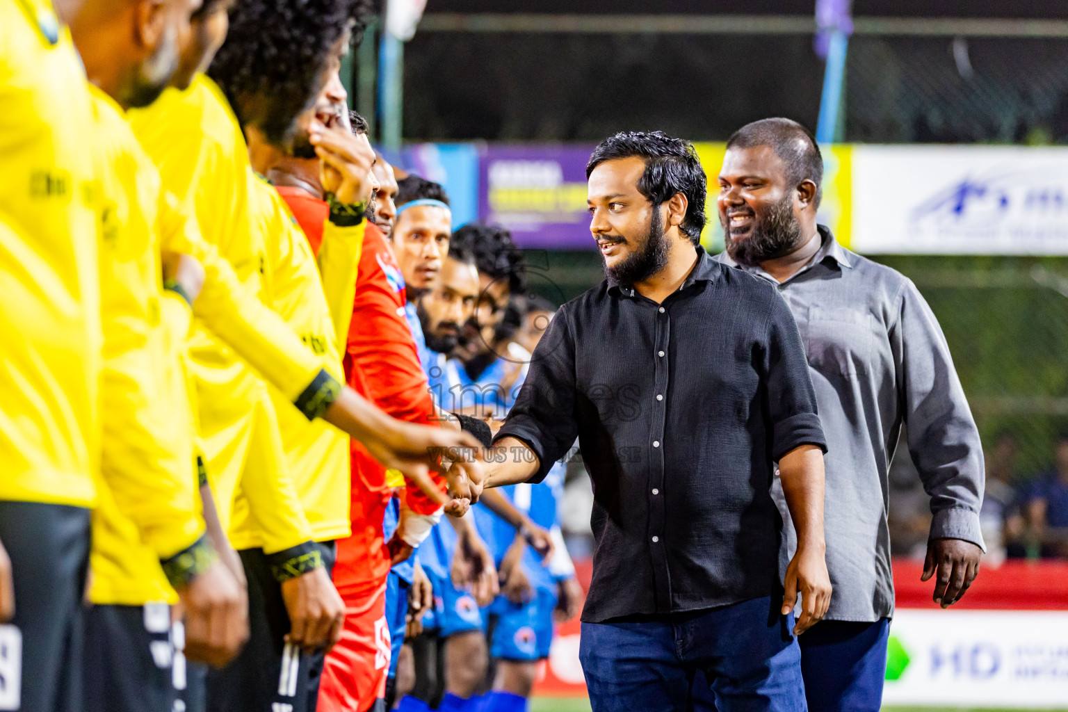 M Mulah vs M Kolhufushi in Day 28 of Golden Futsal Challenge 2024 was held on Sunday , 11th February 2024 in Hulhumale', Maldives Photos: Nausham Waheed / images.mv