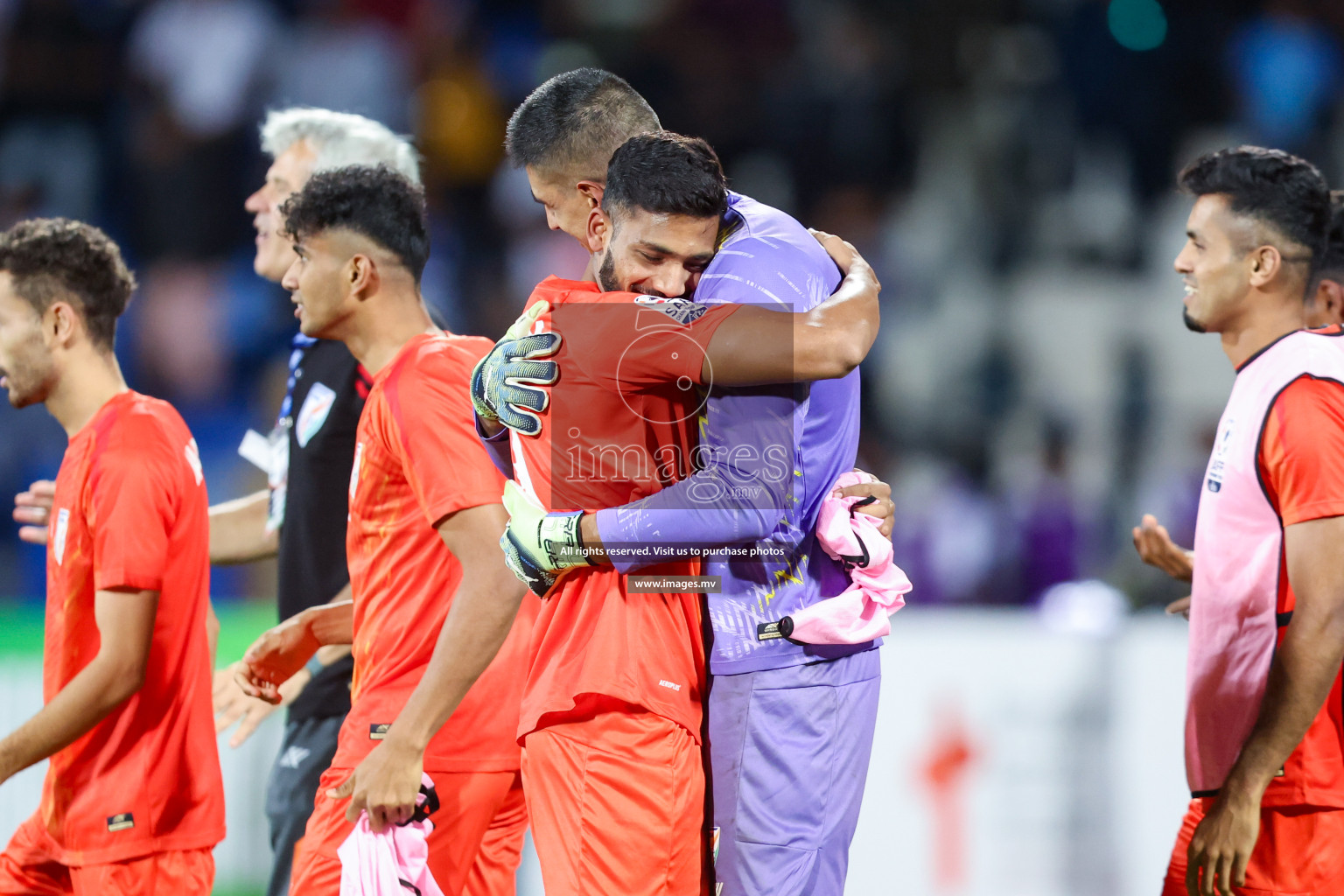 Kuwait vs India in the Final of SAFF Championship 2023 held in Sree Kanteerava Stadium, Bengaluru, India, on Tuesday, 4th July 2023. Photos: Nausham Waheed / images.mv