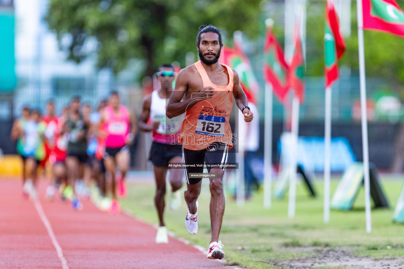 Day 1 of National Athletics Championship 2023 was held in Ekuveni Track at Male', Maldives on Thursday 23rd November 2023. Photos: Nausham Waheed / images.mv