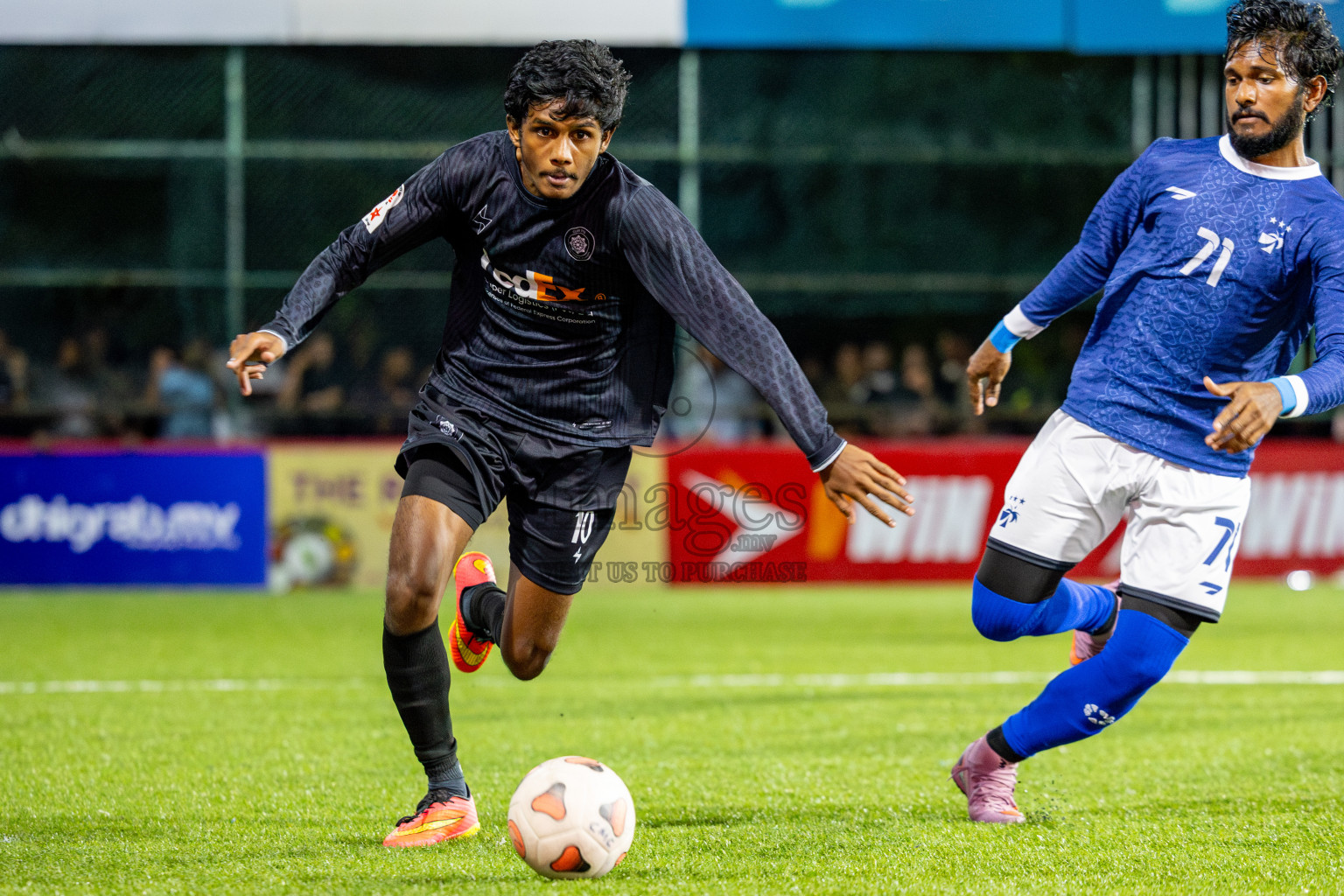 Club TTS vs MACL in Day 13 of Club Maldives Cup 2025 was held in Rehendhi Futsal Ground, Hulhumale', Maldives on Monday, 13th October 2025.
Photos: Ismail Thoriq / images.mv
