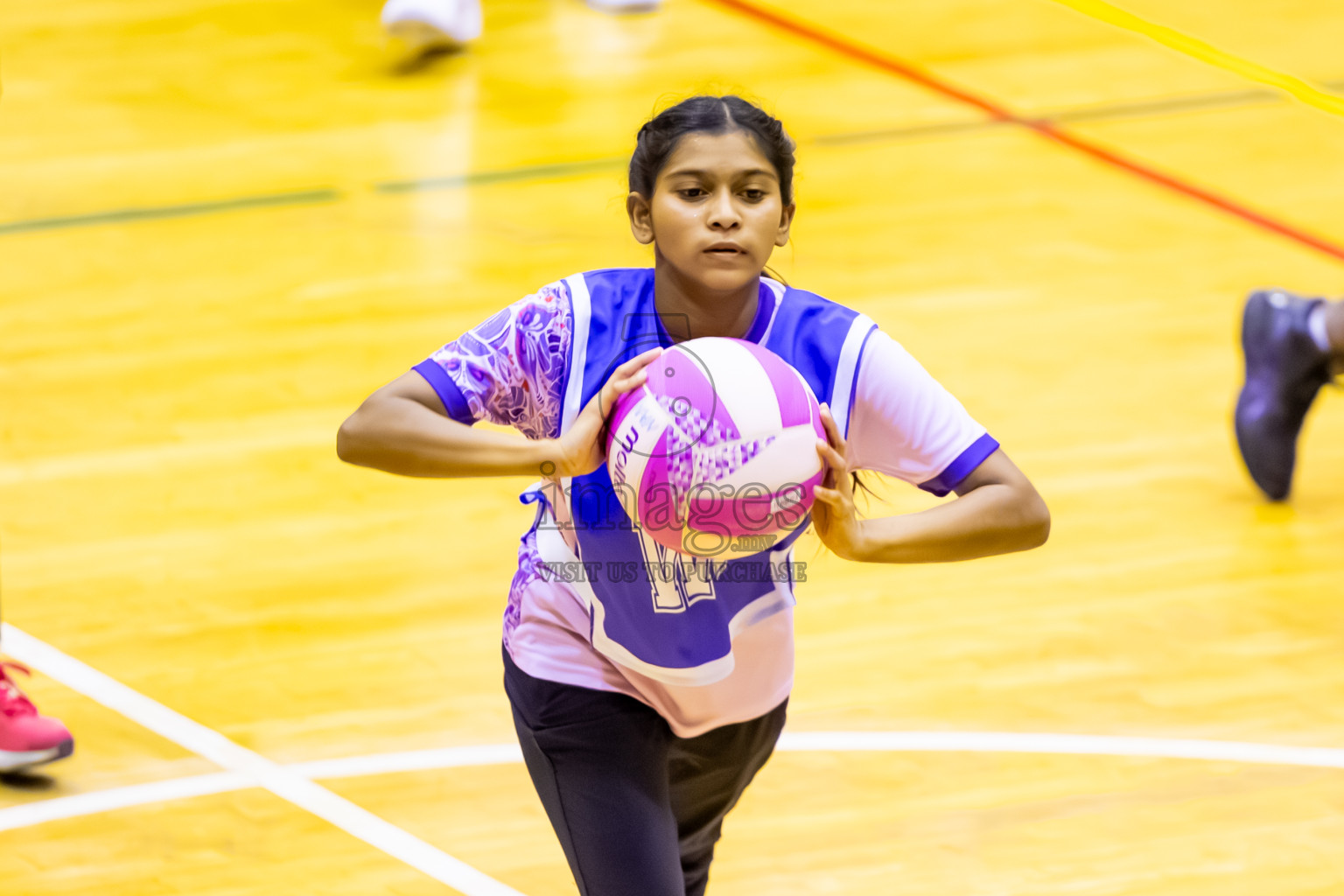 N Sports A vs Xenith SC in Day 1 of 24th Milo Netball Association Championship held in Social Center at Male', Maldives on Monday, 1st September 2025. Photos: Nausham Waheed / images.mv