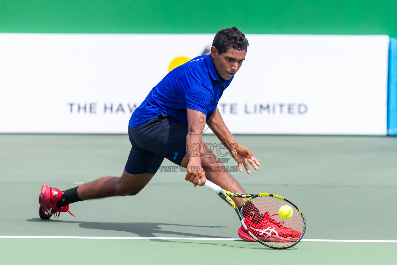 Day 9 of ATF Maldives Junior Open Tennis was held in Male' Tennis Court, Male', Maldives on Friday, 20th December 2024. Photos: Nausham Waheed/ images.mv