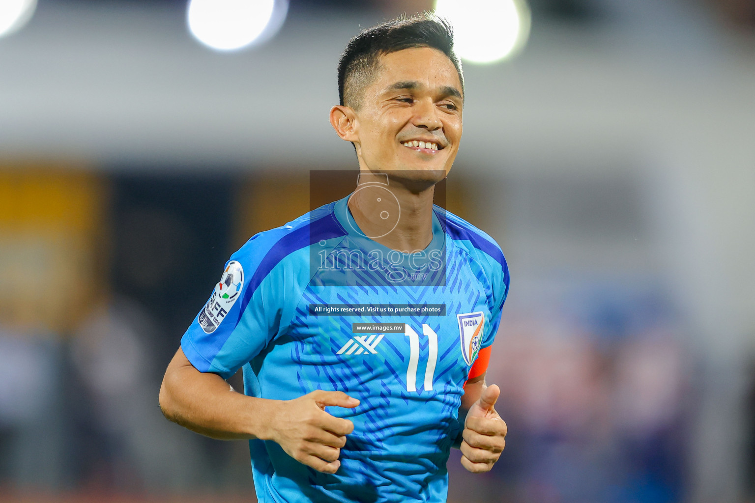 Lebanon vs India in the Semi-final of SAFF Championship 2023 held in Sree Kanteerava Stadium, Bengaluru, India, on Saturday, 1st July 2023. Photos: Nausham Waheed / images.mv