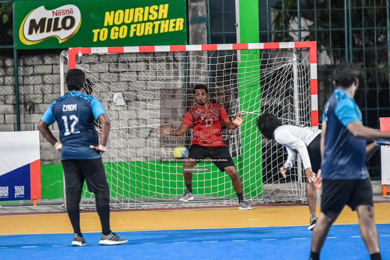 Day 10 of Milo 6th Inter Office Handball Tournament 2022 - Photos by Nausham Waheed