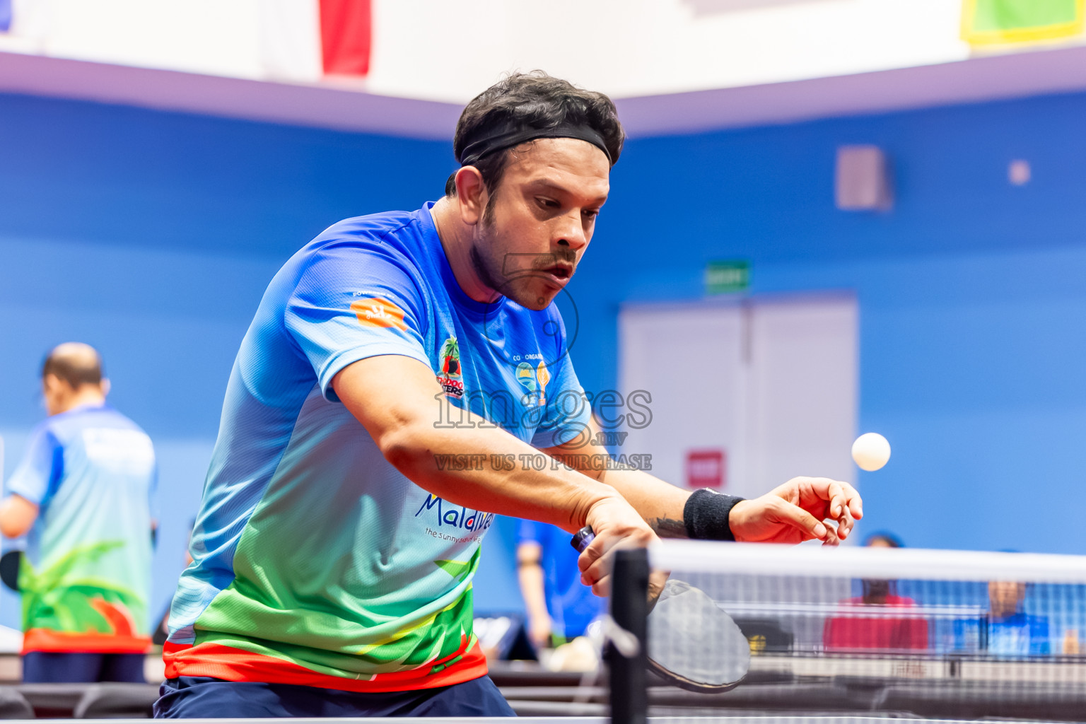 Day 1 of 1st Thoddoo Masters Table Tennis Tournament was held on Thursday, 21st August 2025 in AA Thoddoo, Maldives. Photos: Nausham Waheed / images.mv