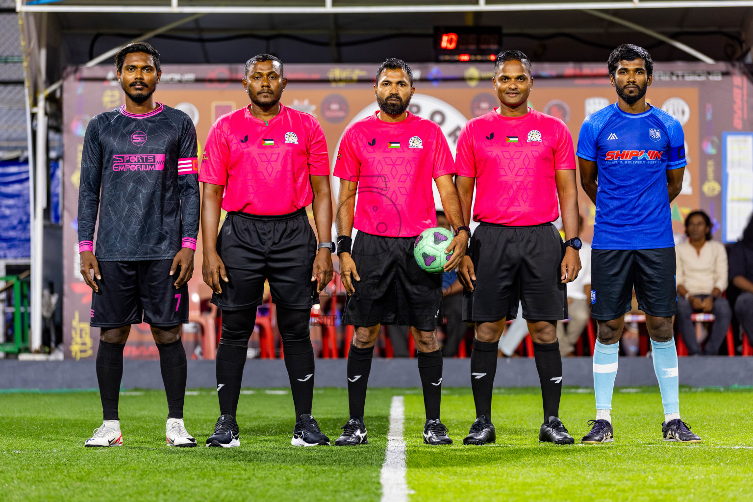 FC Calms Blue vs JJ Sports Club in Day 1 of Quarter Finals of BG Futsal Challenge 2024 was held on Friday , 29th March 2024, in Male', Maldives Photos: Nausham Waheed / images.mv