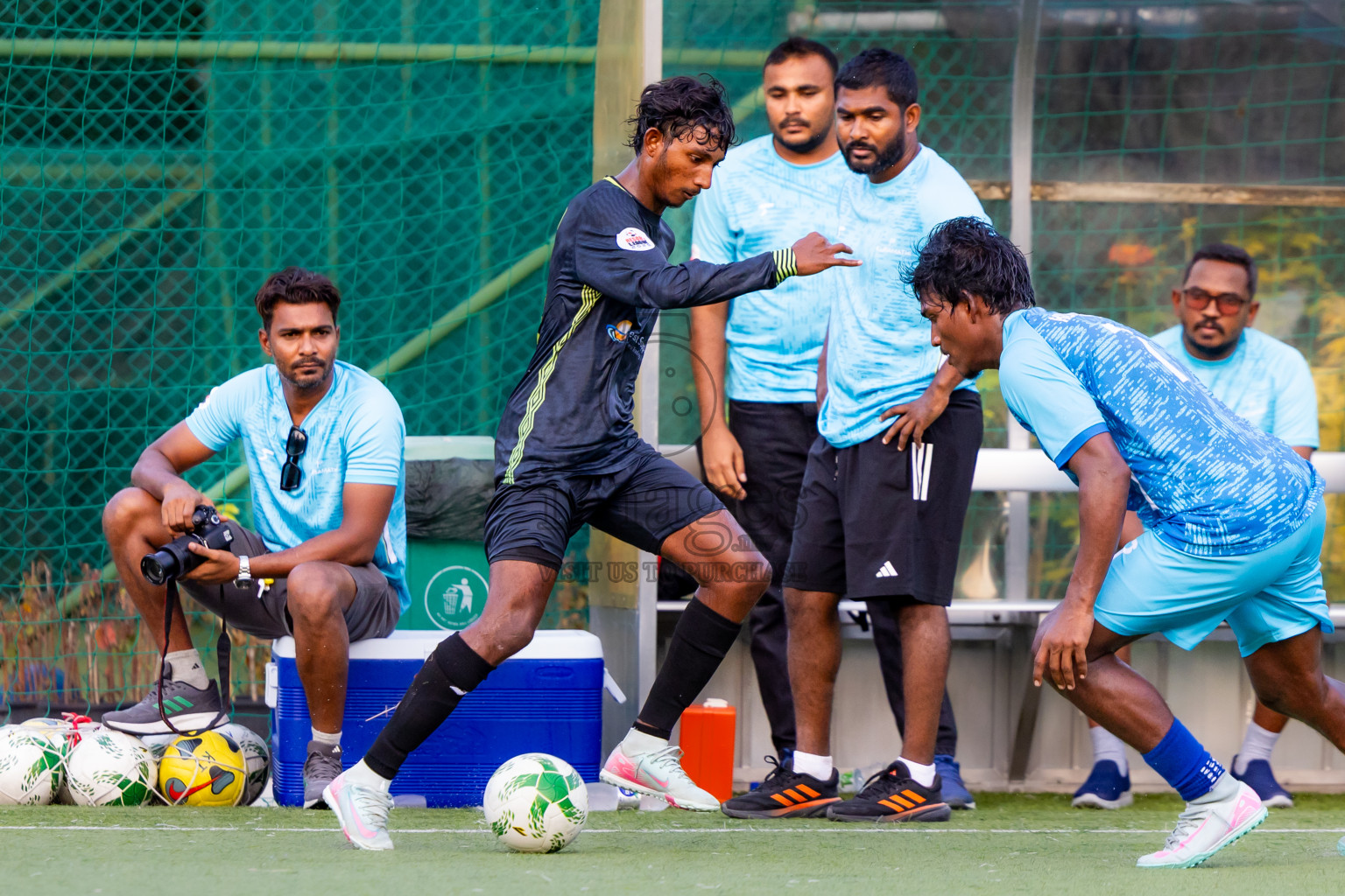 Kuramathi vs Lily Beach in Day 3 of Resort League 2025 (Ari Zone) was held on Sunday, 22nd June 2025 in Conrad Maldives Rangali Island, Alif Dhaalu Atoll, Maldives. Photos: Nausham Waheed / images.mv