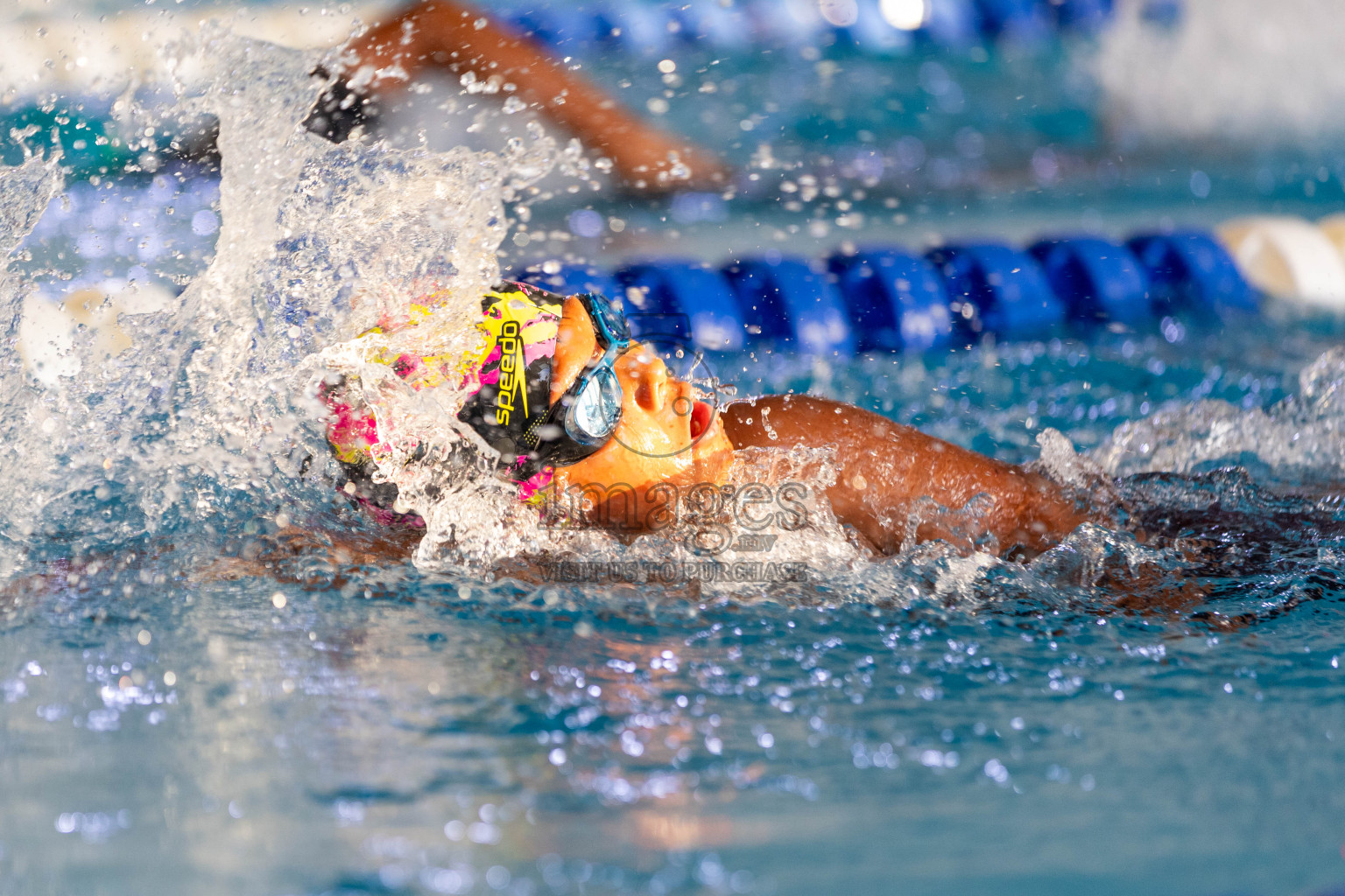 Day 6 of 4th National Kids Swimming Festival 2023 on 6th December 2023, held in Hulhumale', Maldives Photos: Nausham Waheed / Images.mv