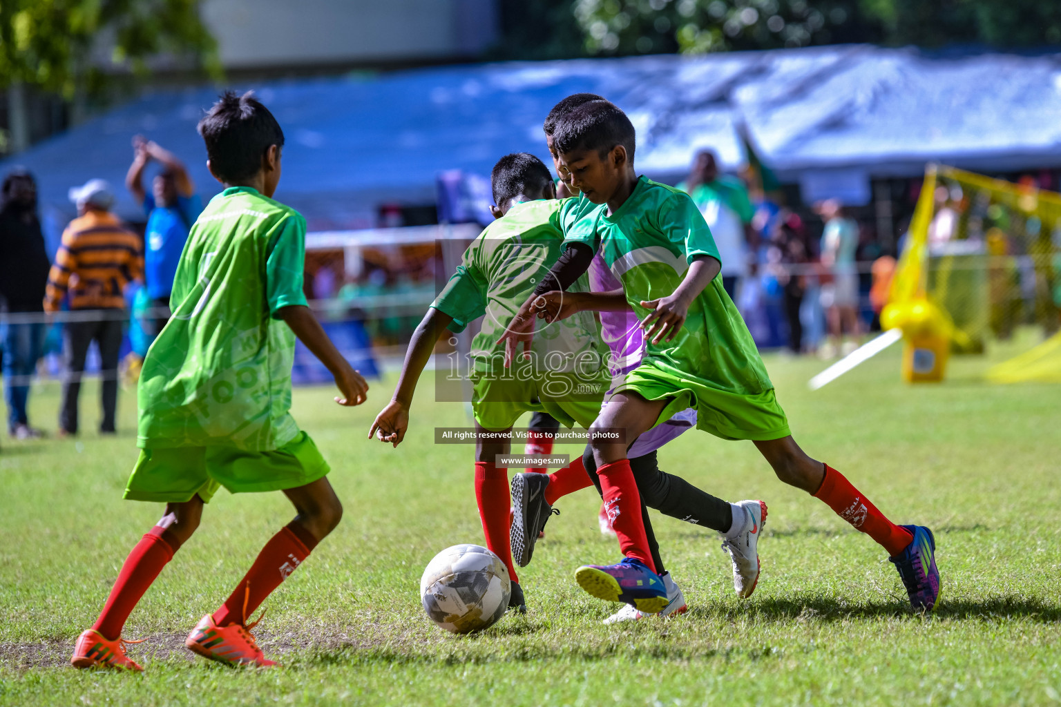 Day 2 of Milo Kids Football Fiesta 2022 was held in Male', Maldives on 20th October 2022. Photos: Nausham Waheed/ images.mv