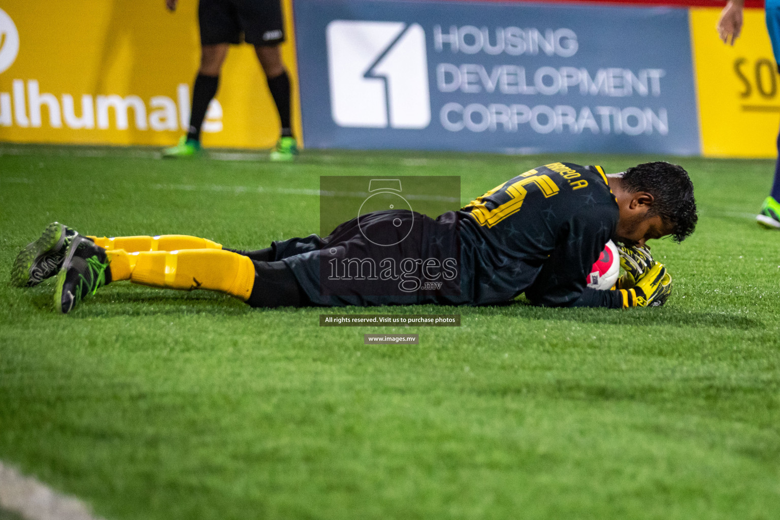 MACL vs Trade Club in Club Maldives Cup 2022 was held in Hulhumale', Maldives on Sunday, 9th October 2022. Photos: Hassan Simah / images.mv