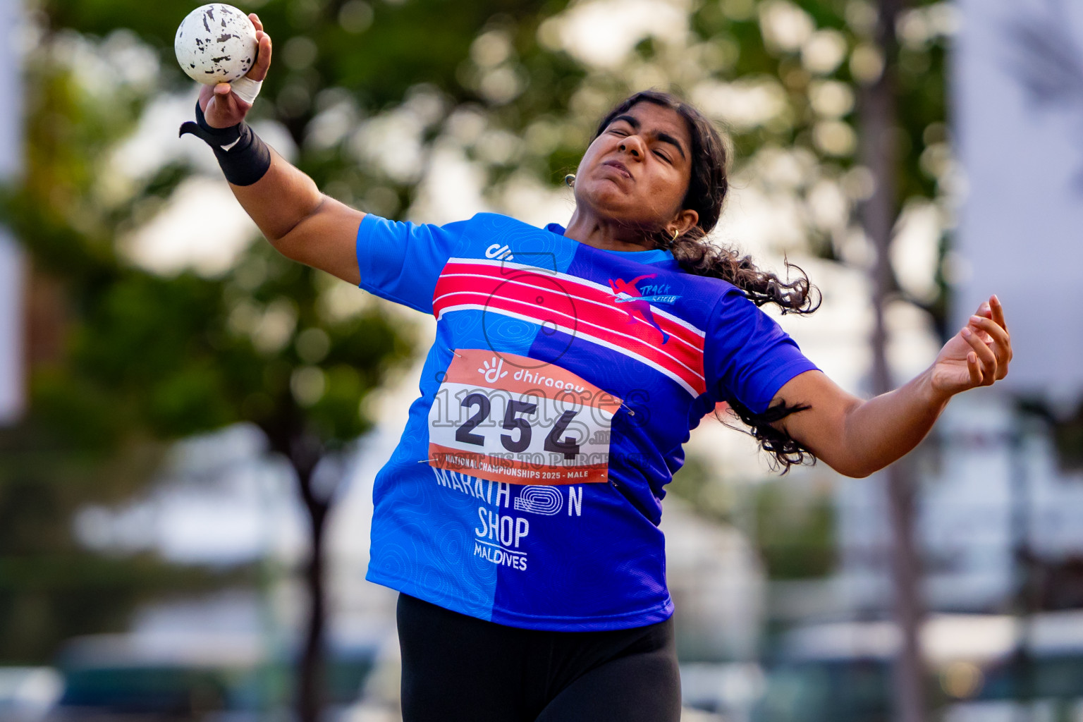 Day 1 of National Athletics Championship 2025 was held at Ekuveni Running Ground in Male', Maldives on Thursday, 14th August 2025. Photos: Nausham Waheed / images.mv