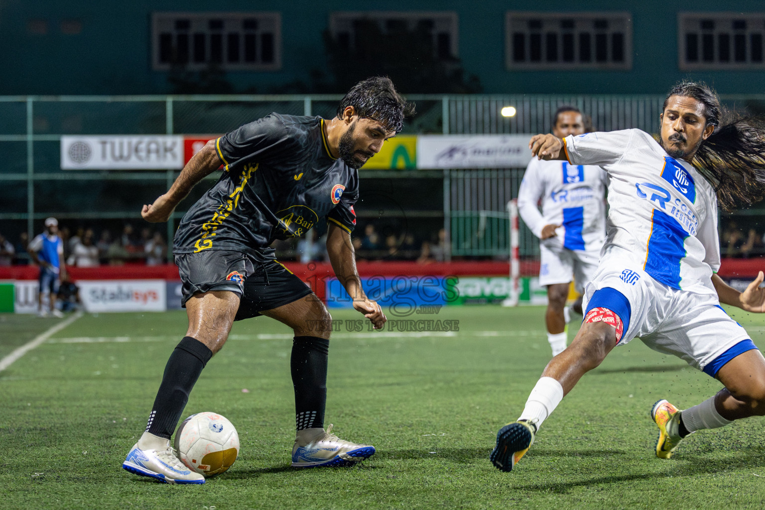 S. Hithadhoo VS S. Maradhoo in Day 7 of Golden Futsal Challenge 2025 was held on Saturday, 11th January 2025, in Hulhumale', Maldives Photos: Hassan Simah / images.mv
