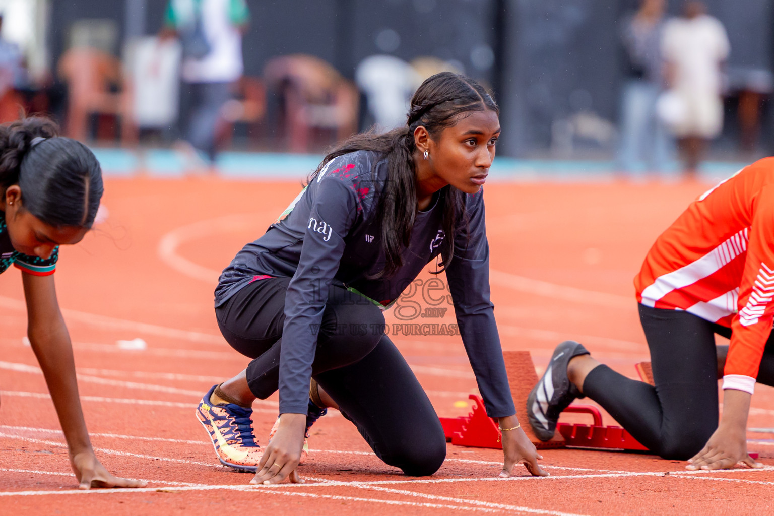 Day 3 of 12th Milo Association Championships was held in Ekuveni Track at Male', Maldives on Saturday, 26th April 2025. Photos: Nausham Waheed / images.mv