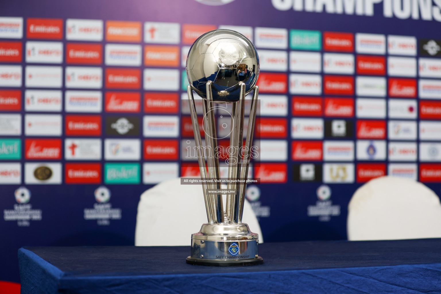 Saff Championship Final Pre-match press conference held in Sree Kanteerava Stadium, Bengaluru, India, on Monday, 3rd July 2023. Photos: Nausham Waheed / images.mv