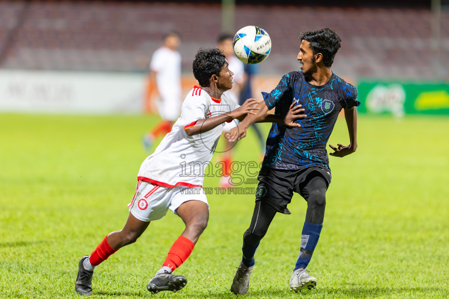 Buru Sports Club vs Super United Sports in Under 19 Youth Championship 2024  was held at National Stadium in Male', Maldives on Sunday, 9th June 2024. Photos: Mohamed Mahfooz Moosa / images.mv