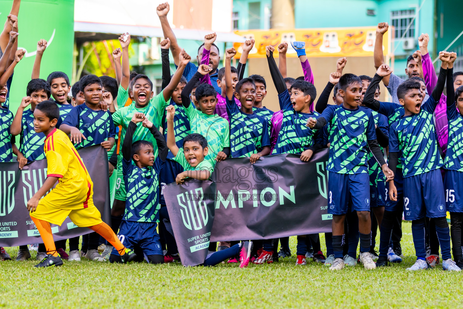 Day 2 of Under 10 MILO Academy Championship 2024 was held at National Stadium in Male', Maldives on Saturday, 27th April 2024. Photos: Nausham Waheed / images.mv