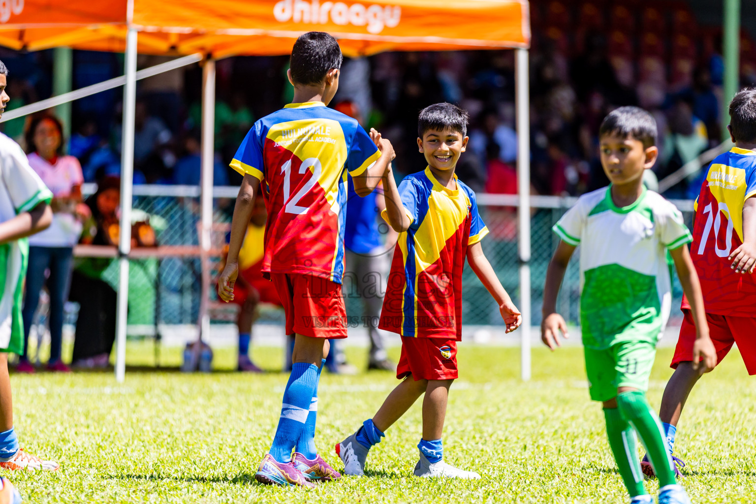 Day 1 of Under 10 MILO Academy Championship 2024 was held at National Stadium in Male', Maldives on Friday, 26th April 2024. Photos: Nausham Waheed / images.mv