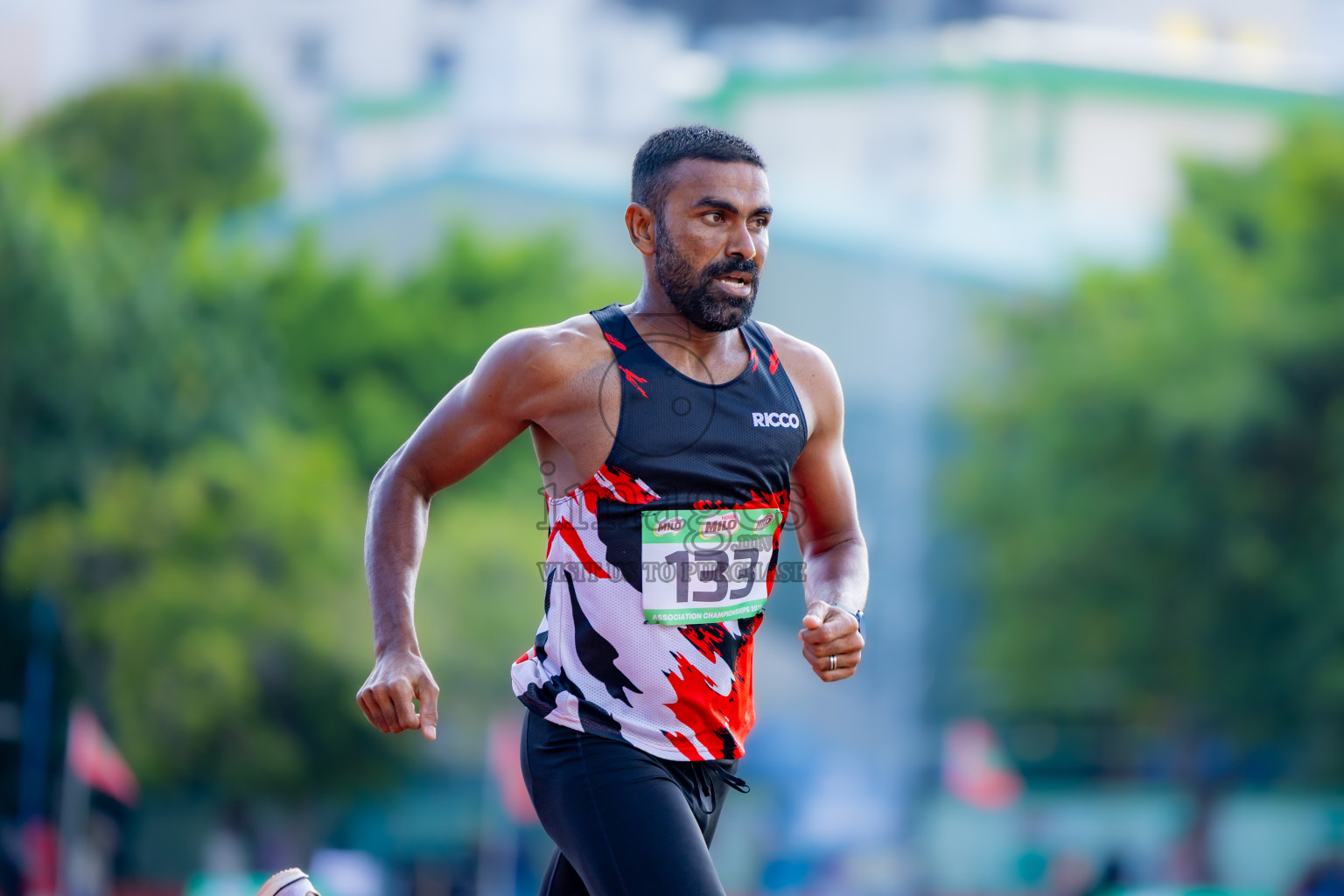 Day 1 of 12th Milo Association Championships was held in Ekuveni Track at Male', Maldives on Thursday, 24th April 2025. Photos: Nausham Waheed  / images.mv