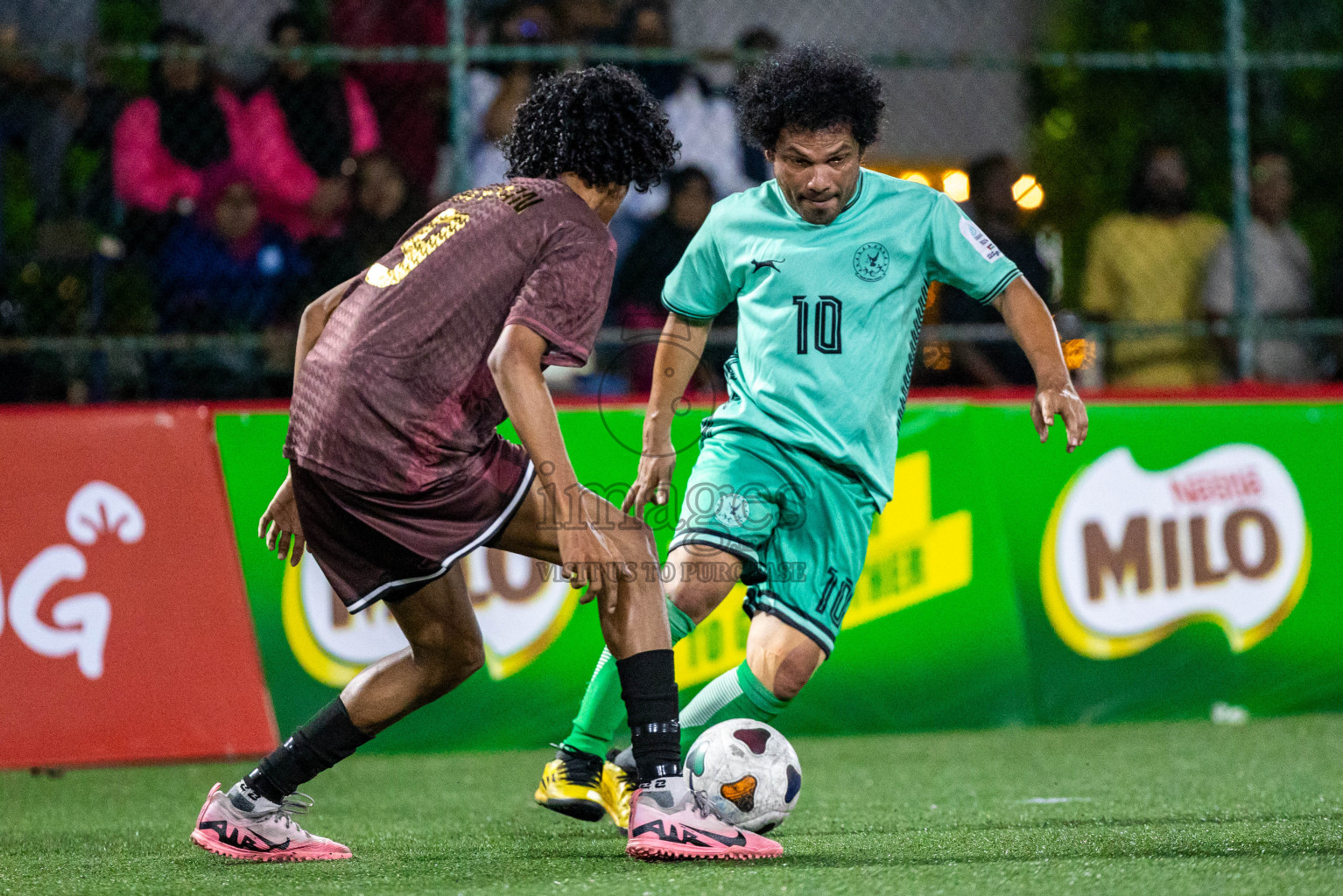 MMA SC vs CLUB CVC in Club Maldives Classic 2024 held in Rehendi Futsal Ground, Hulhumale', Maldives on Wednesday, 11th September 2024. 
Photos: Shuu Abdul Sattar / images.mv