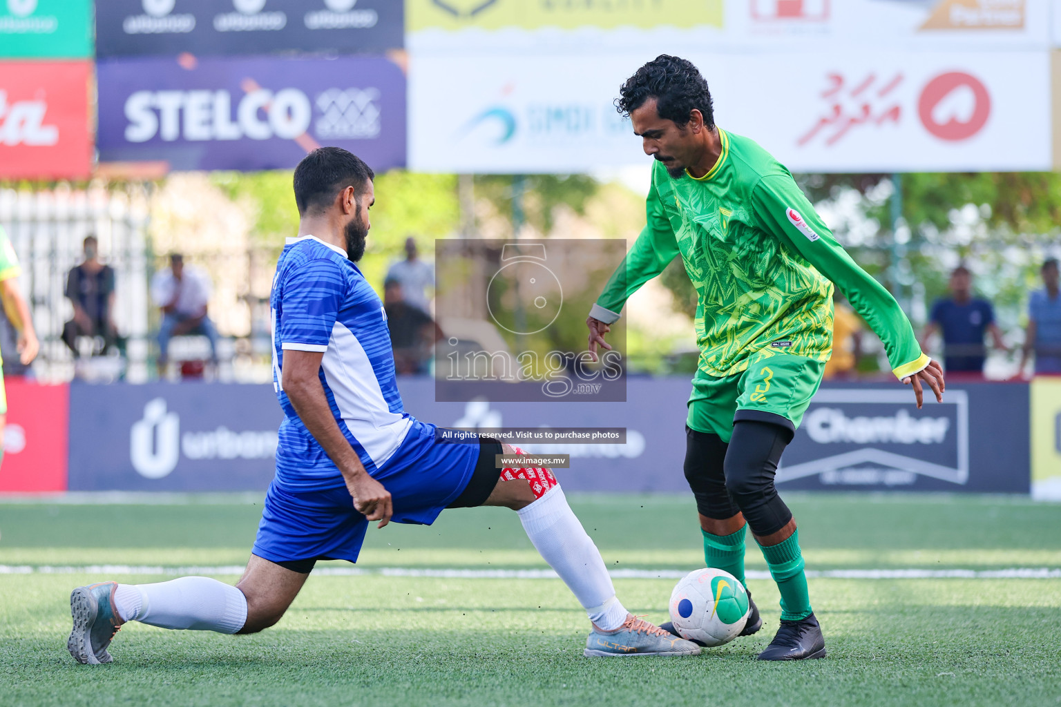 Team Allied vs Gas Club in Club Maldives Cup 2023 held in Hulhumale, Maldives, on Saturday, 22nd July 2023. Photos: Nausham Waheed / images.mv