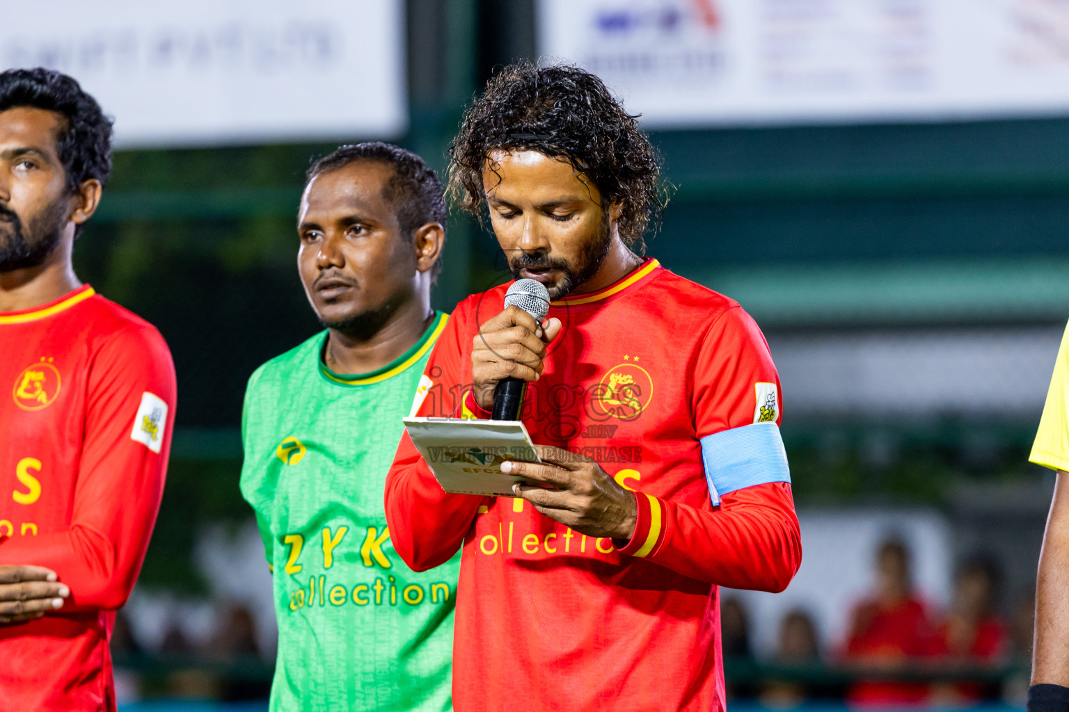 Dee Ess Kay vs Kovigoani in Final of Laamehi Dhiggaru Ekuveri Futsal Challenge 2024 was held on Wednesday, 31st July 2024, at Dhiggaru Futsal Ground, Dhiggaru, Maldives Photos: Nausham Waheed / images.mv