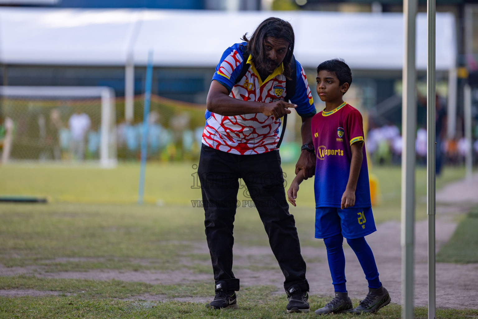 Day 2 of MILO Academy Championship 2025 was held on Friday, 14th February 2025 in Henveiru Stadium. 
Photos: Hassan Simah / Images.mv