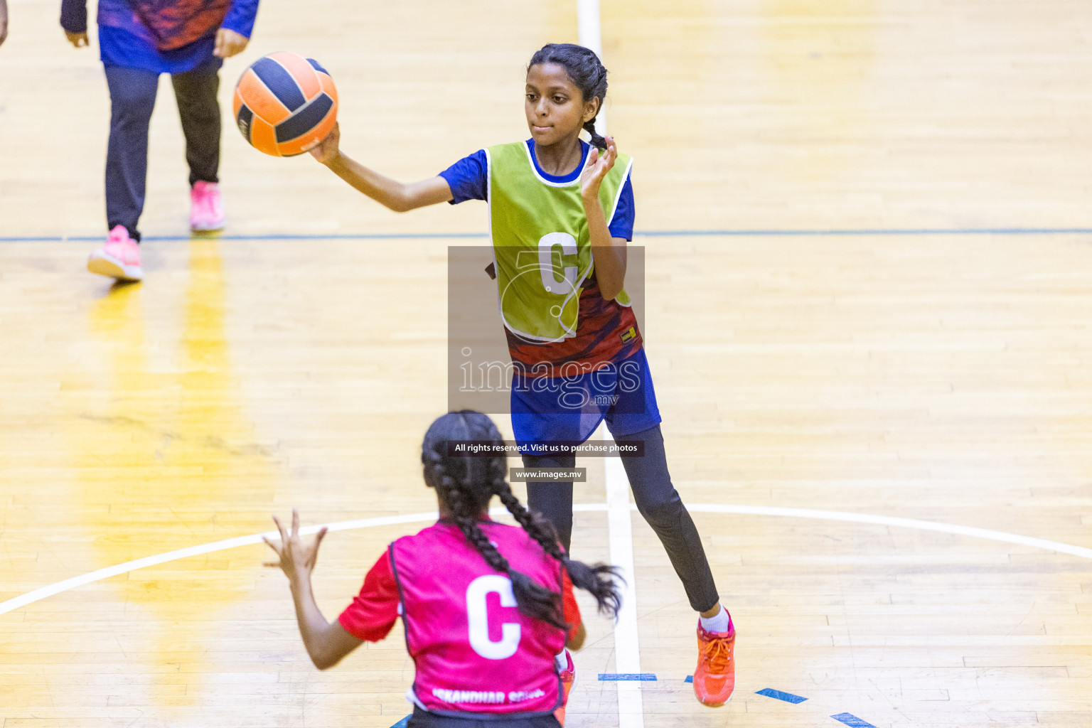 Day5 of 24th Interschool Netball Tournament 2023 was held in Social Center, Male', Maldives on 31st October 2023. Photos: Nausham Waheed / images.mv