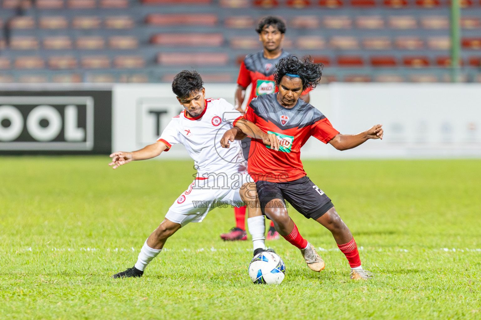 TC Sports Club vs Buru Sports Club in Under 19 Youth Championship 2024 was held at National Stadium in Male', Maldives on Wednesday, 12th June 2024. Photos: Mohamed Mahfooz Moosa / images.mv