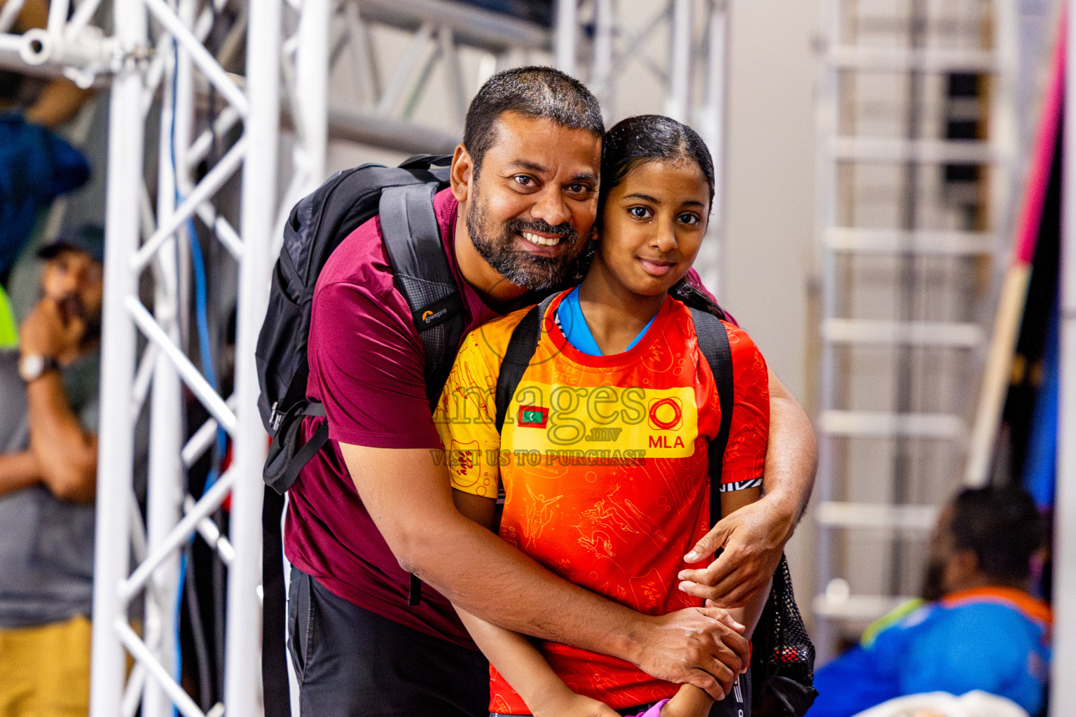 Day 3 of National Swimming Competition 2024 held in Hulhumale', Maldives on Sunday, 15th December 2024. Photos: Nausham Waheed/ images.mv