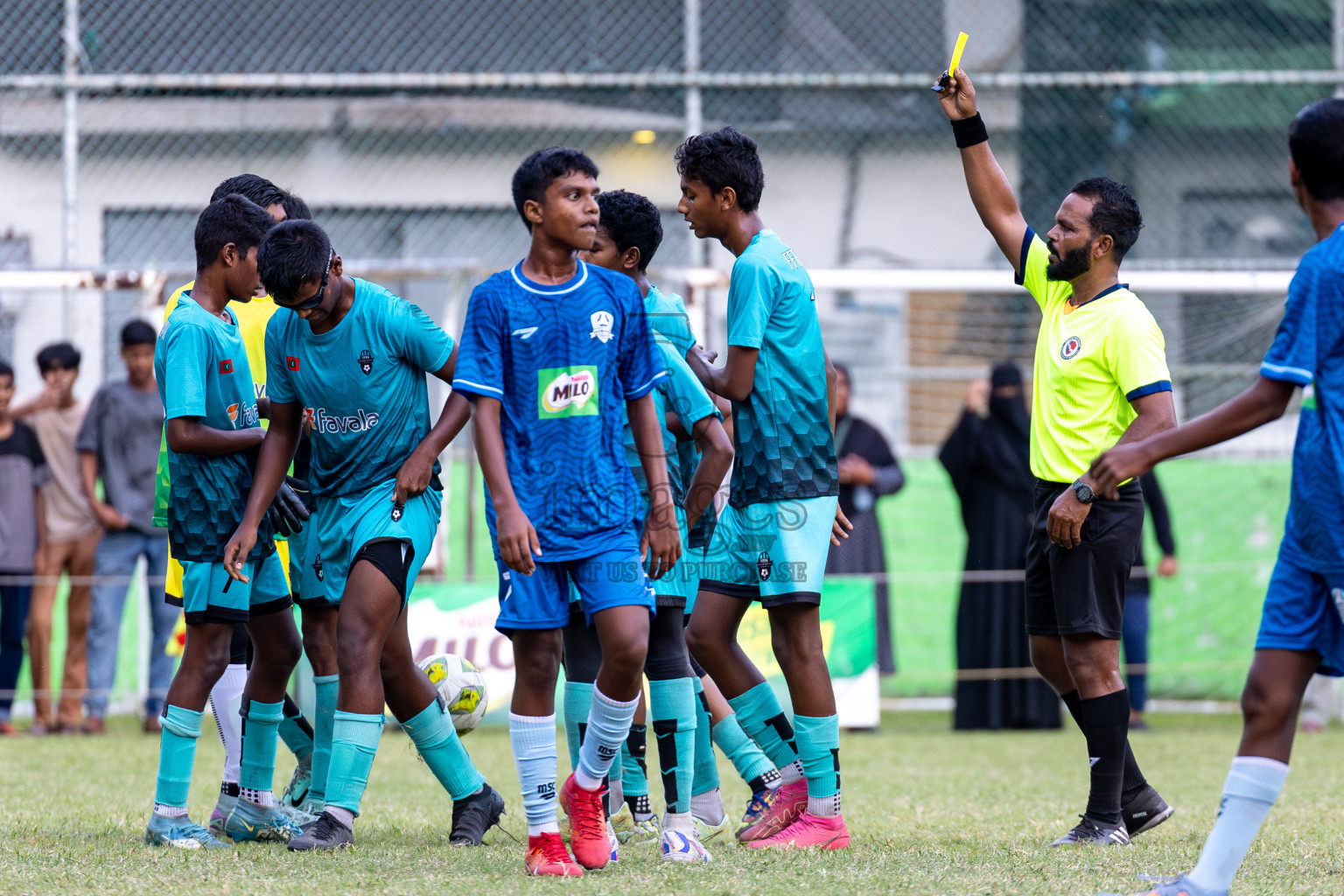 Day 2 of MILO Academy Championship 2024 held in Henveyru Stadium, Male', Maldives on Thursday, 1st November 2024. Photos:Hassan Simah / Images.mv