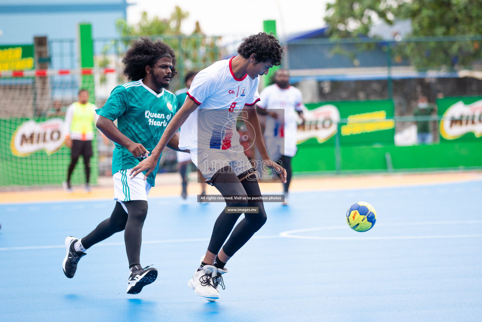 Milo 8th National Handball Tournament Day3, 17th December 2021, at Handball Ground, Male', Maldives. Photos by Shuu Abdul Sattar