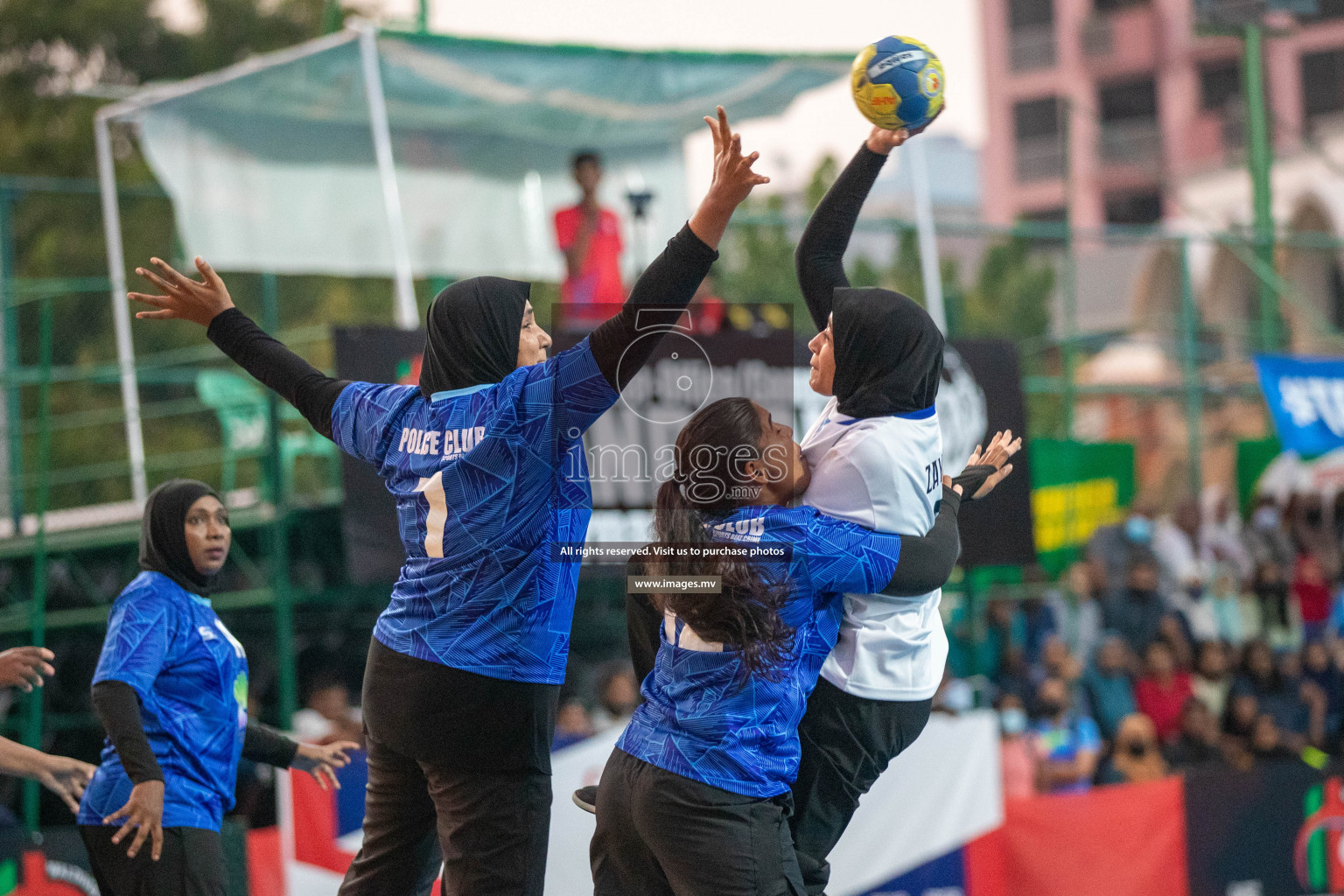 Final of Milo 6th Inter Office Handball Tournament 2022 - Photos by Nausham Waheed & Hassan Simah