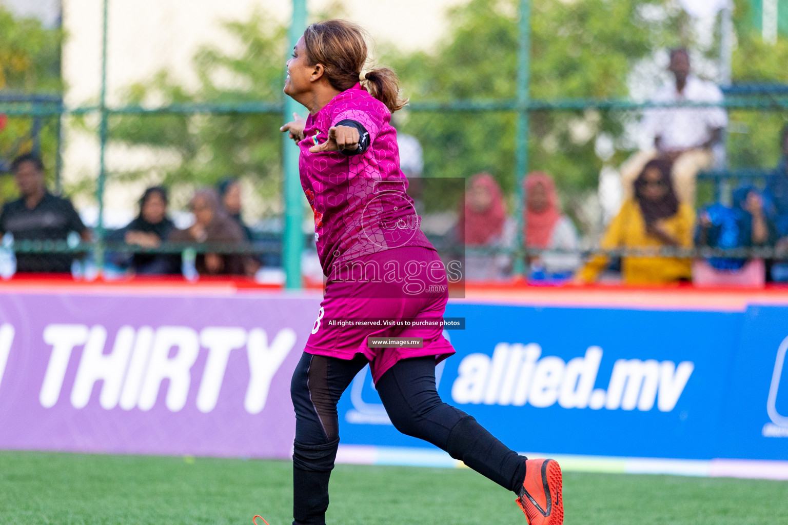 Team Fenaka vs Club MYS in Eighteen Thirty Women's Futsal Fiesta 2022 was held in Hulhumale', Maldives on Monday, 17th October 2022. Photos: Mohamed Mahfooz Moosa / images.mv