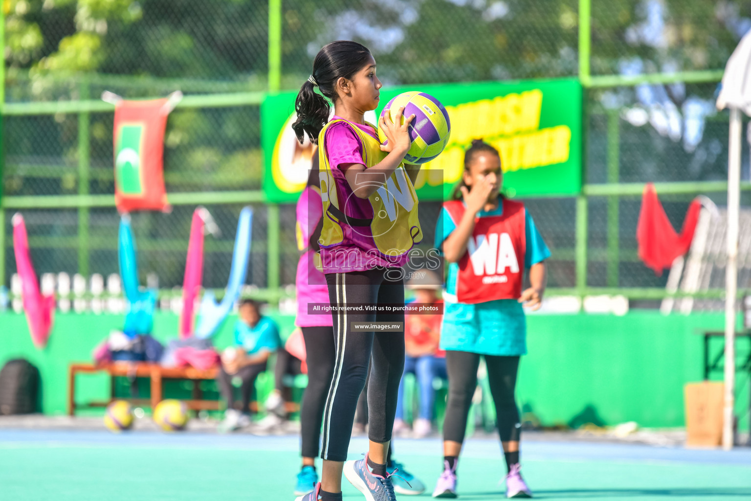 Day 8 of Junior Netball Championship 2022 on 11th March 2022 held in Male', Maldives. Photos by Nausham Waheed