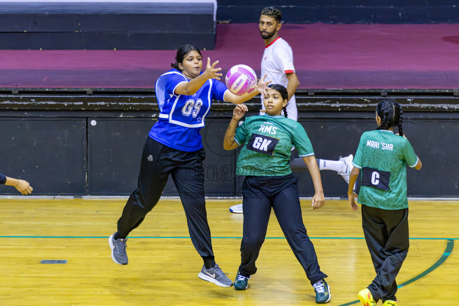 Day 9 of 26th Inter-School Netball Tournament 2025 was held in Social Center Indoor Hall on Sunday, 27th October 2025. Photos: Areef Adam / images.mv